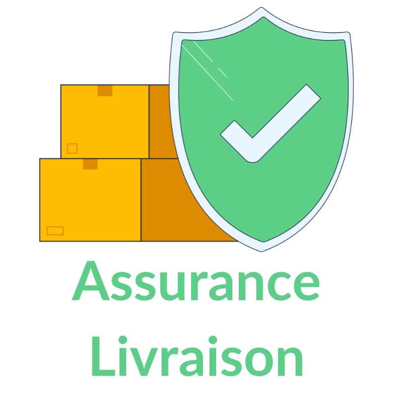 Shipping insurance against damage, loss and theft!